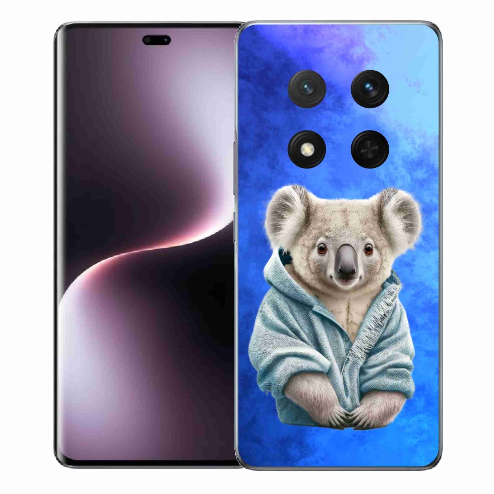 Gelový kryt mmCase na Honor Magic 7 Lite 5G - koala ve svetru