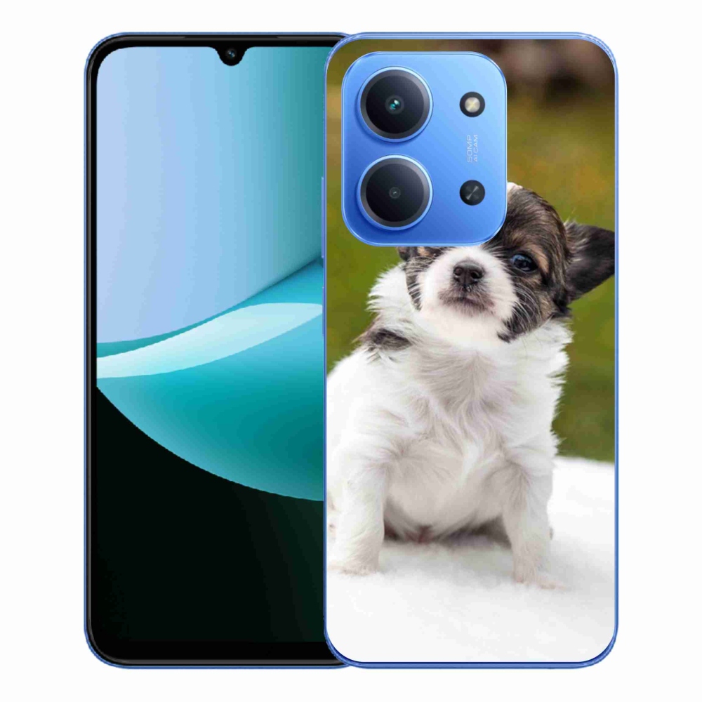 Gelový kryt mmCase na Xiaomi Redmi 15C 4G/5G (173mm) - čivava 4