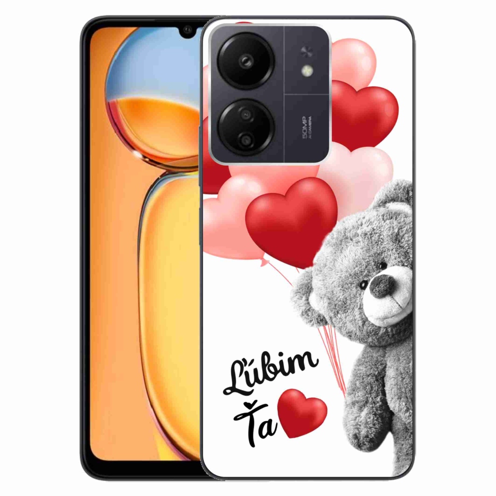 Gelový obal mmCase na Xiaomi Poco C65/Redmi 13C - ľúbim ťa sk