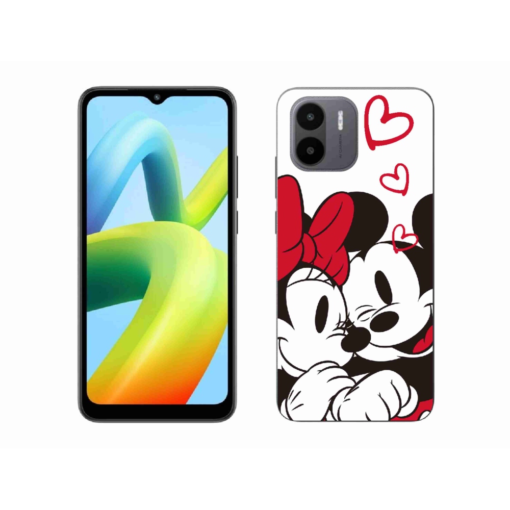 Gelový kryt mmCase na Xiaomi Redmi A1 - minnie a mickey