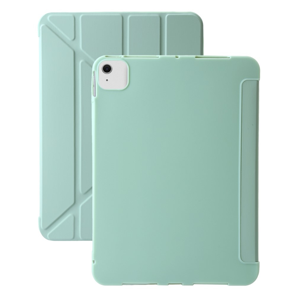 Origamis chytré polohovací pouzdro na tablet iPad Air 13 (2024)/(2025) - světlezelené