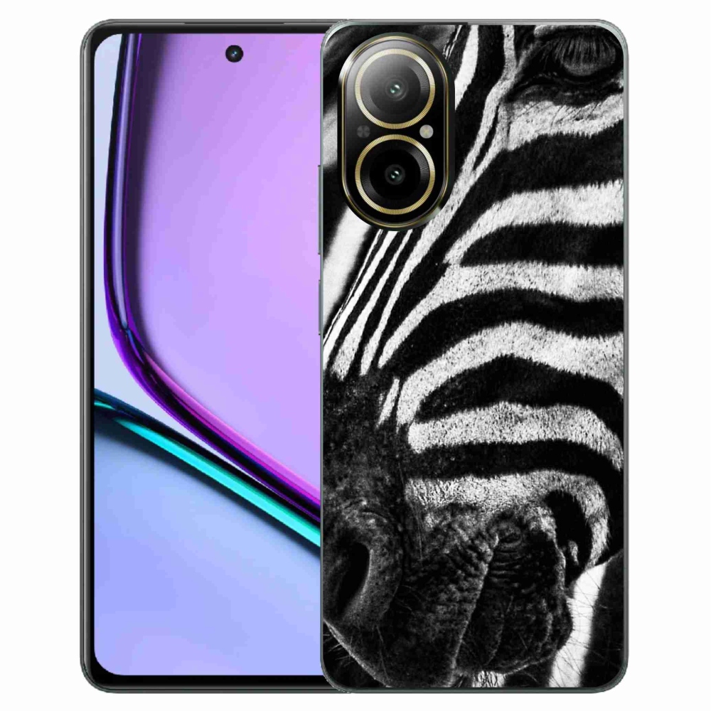 Gelový kryt mmCase na Realme C67 - zebra