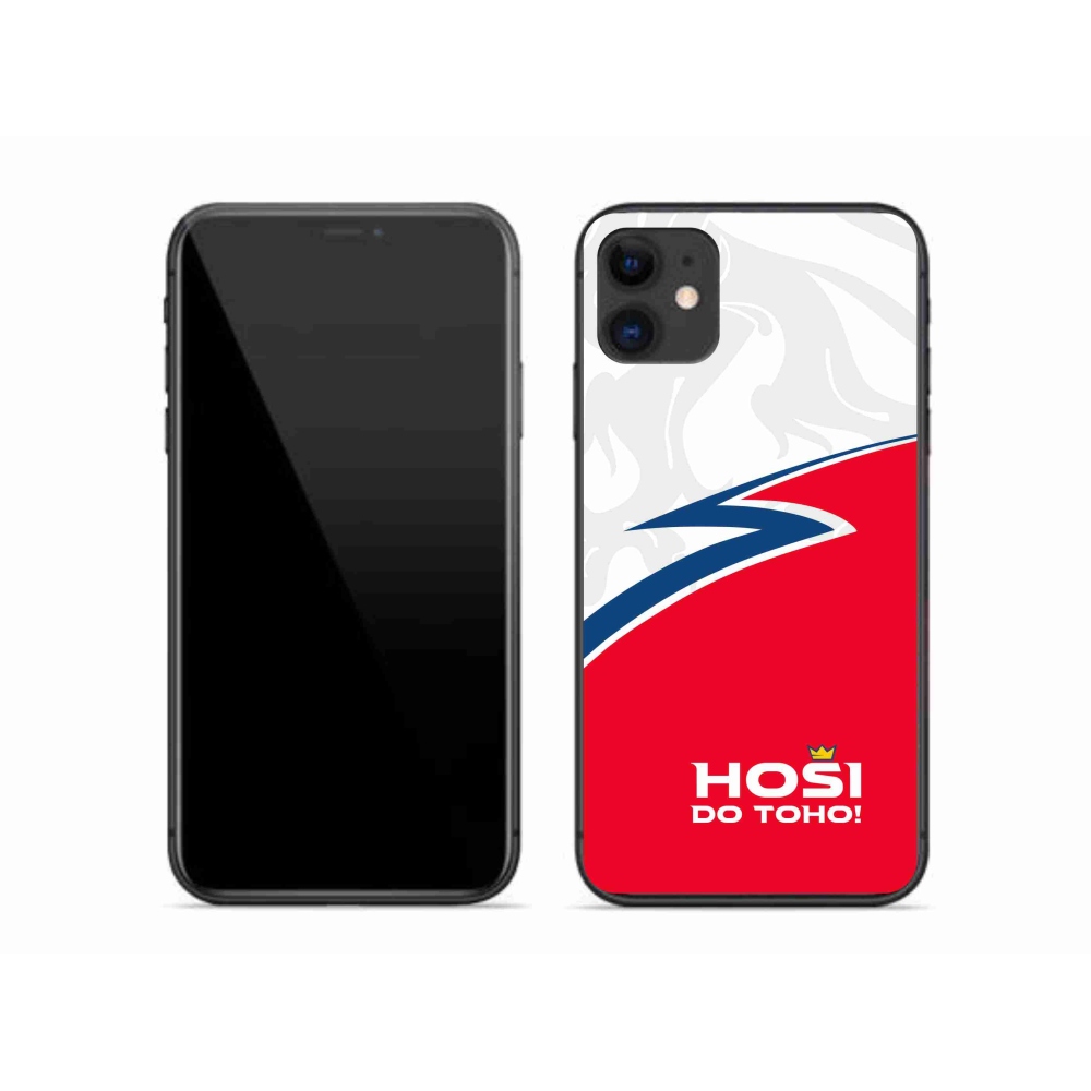Gelový kryt mmCase na iPhone 11 - hoši do toho 1