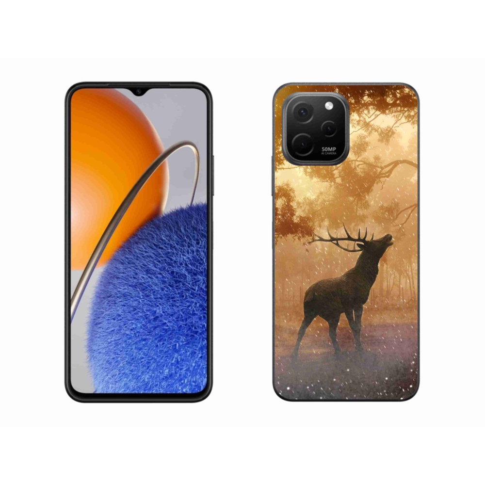 Gelový kryt mmCase na Huawei Nova Y61 - jelen v říji