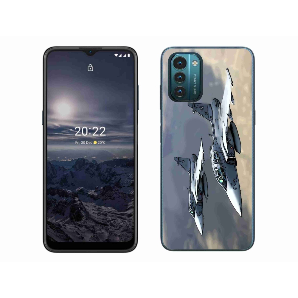 Gelový kryt mmCase na Nokia G11/G21 - stíhačky