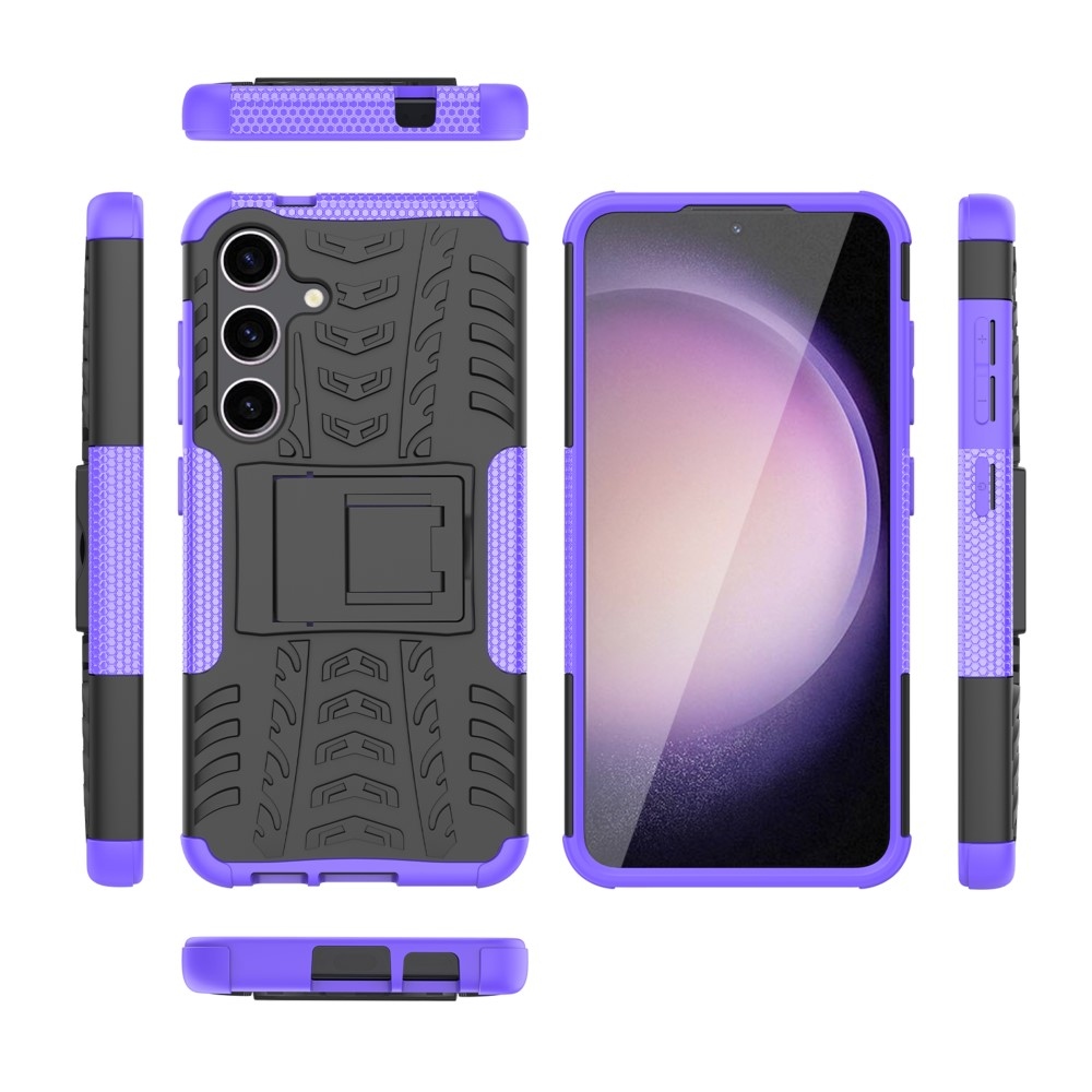 Kick odolný kryt na Samsung Galaxy S24+ - fialový