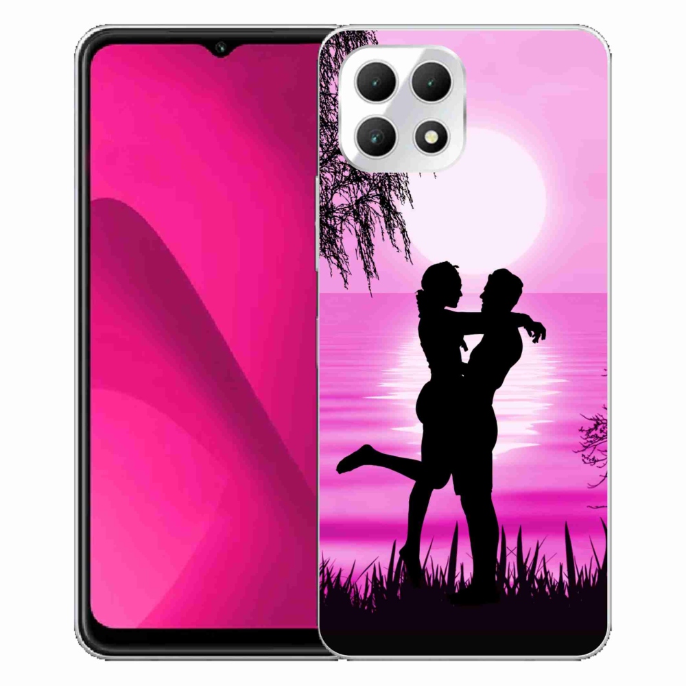 Gelový kryt mmCase na T-Mobile T Phone 2 - západ slunce