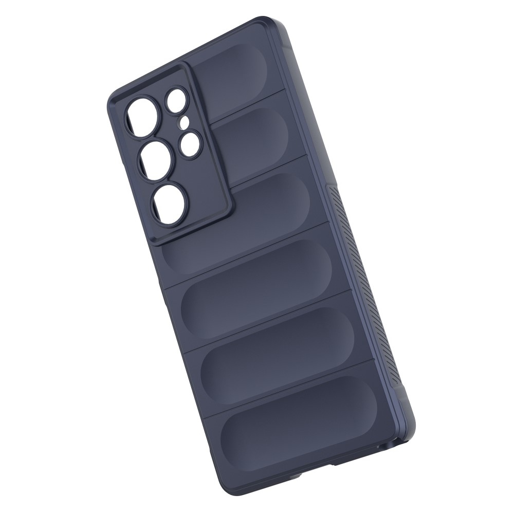 Rugg odolný gelový obal na Samsung Galaxy S25 Ultra - tmavěmodrý