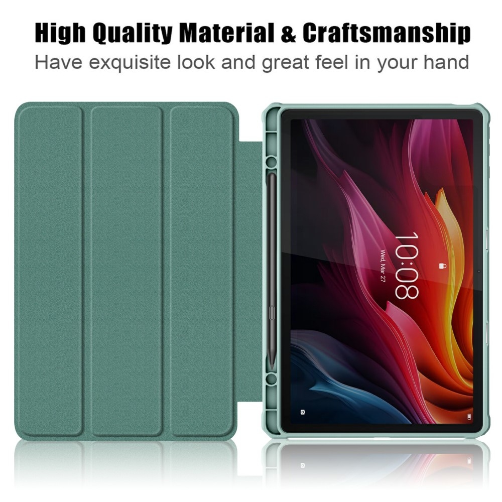 Case chytré zavírací pouzdro na tablet Lenovo Tab K11 Plus - zelené