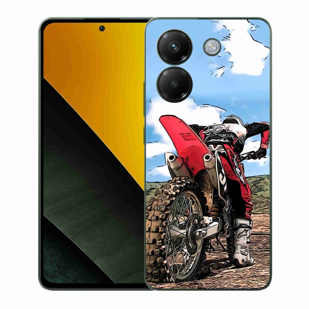 Gelový kryt mmCase na Xiaomi Poco M7 Pro 5G - moto