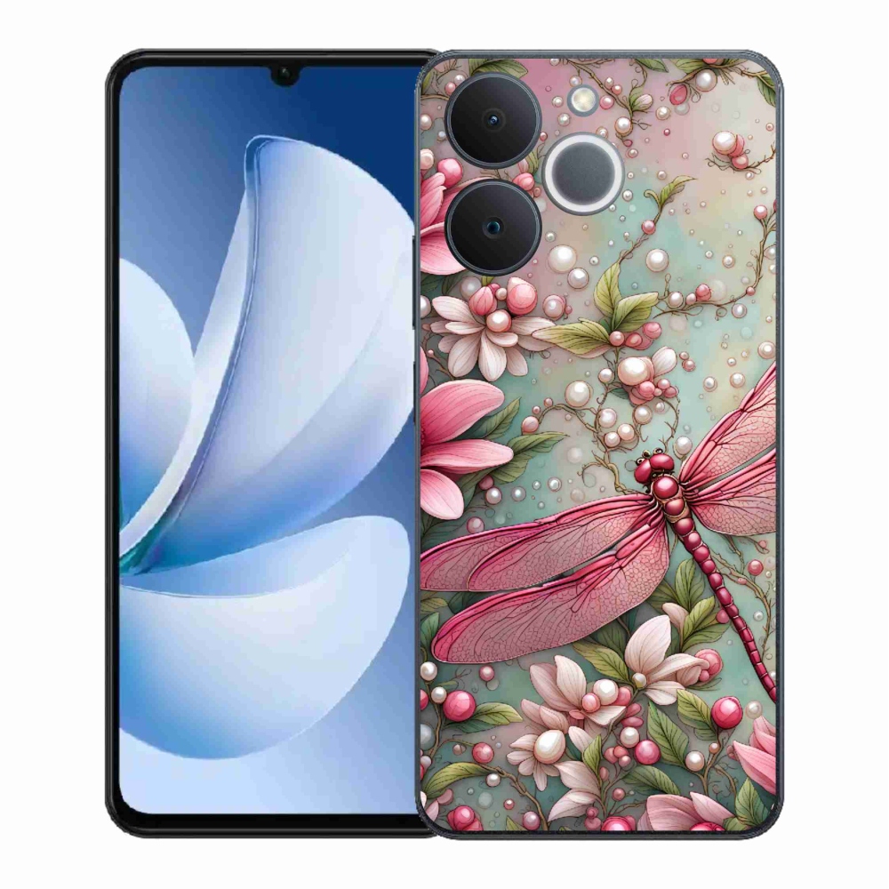 Gelový kryt mmCase na Realme Note 70T - vážka