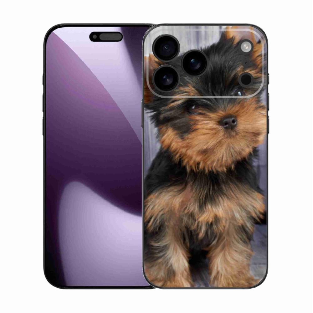 Gelový kryt mmCase na iPhone 17 Pro Max - jorkšír 9