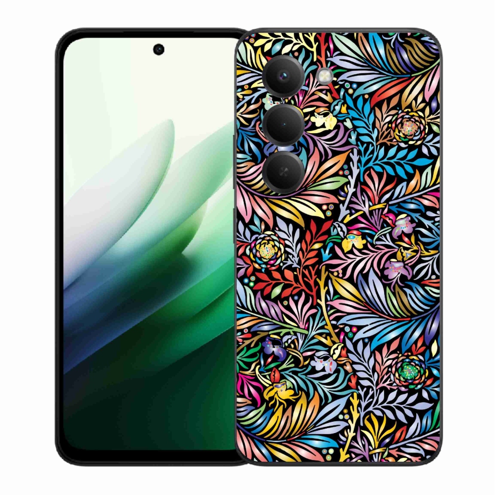 Gelový kryt mmCase na Xiaomi Redmi 15 5G (169mm) - květiny 5