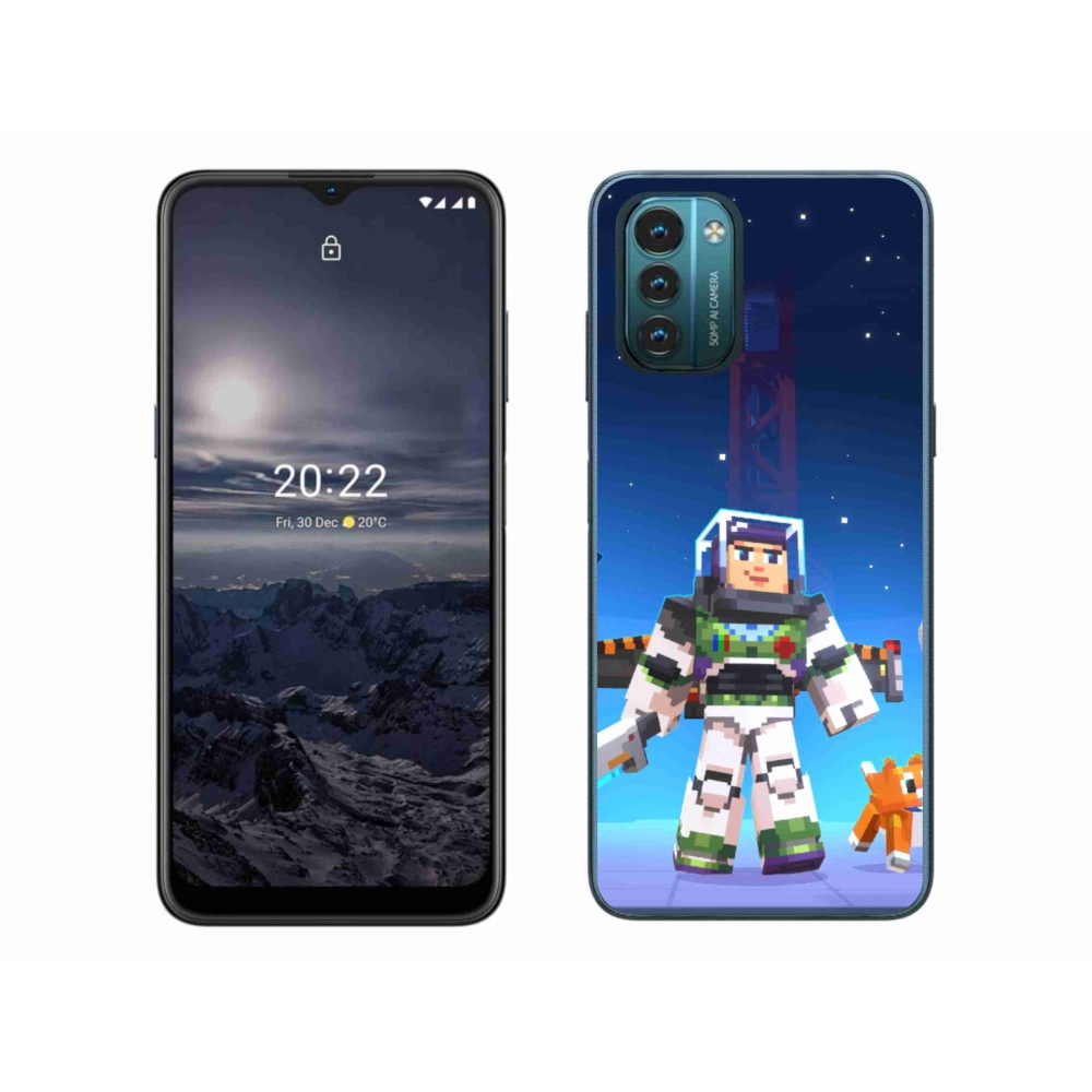 Gelový kryt mmCase na Nokia G11/G21 - minecraft 2