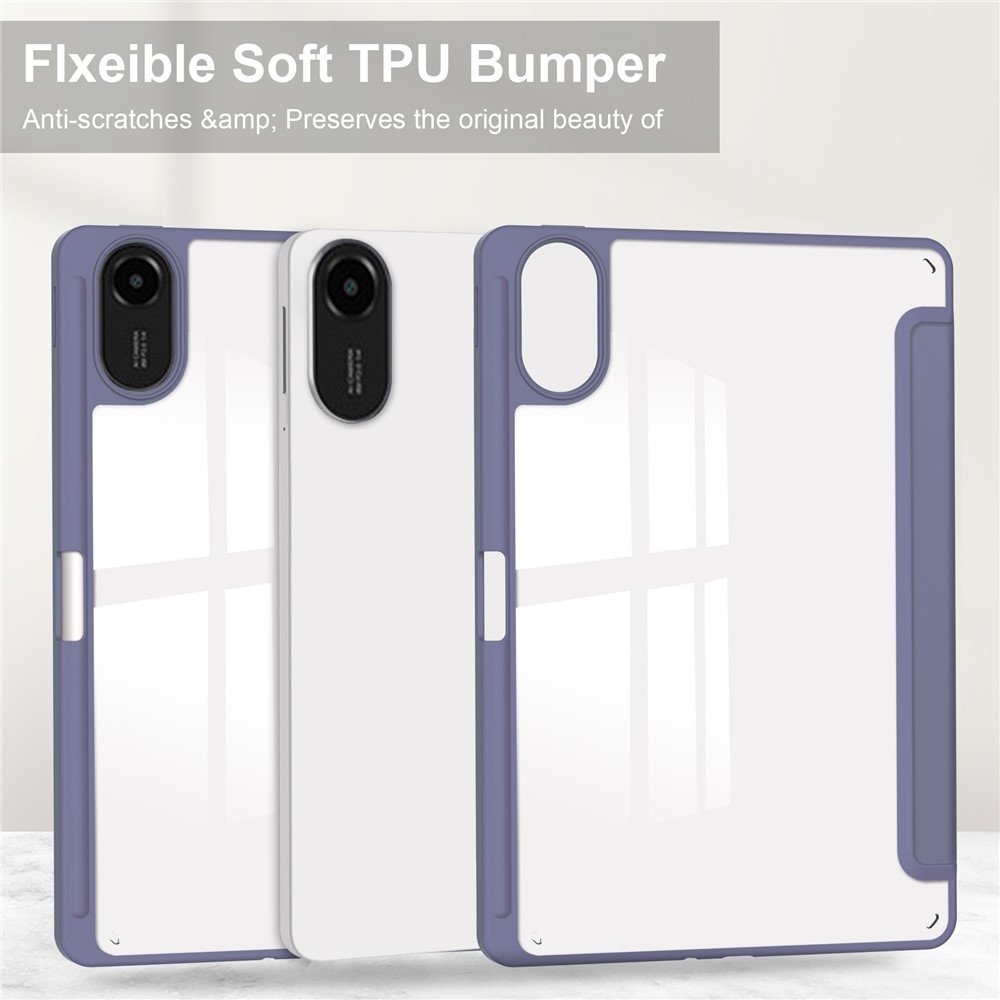 Case chytré zavírací pouzdro na tablet Xiaomi Redmi Pad 2 - fialové