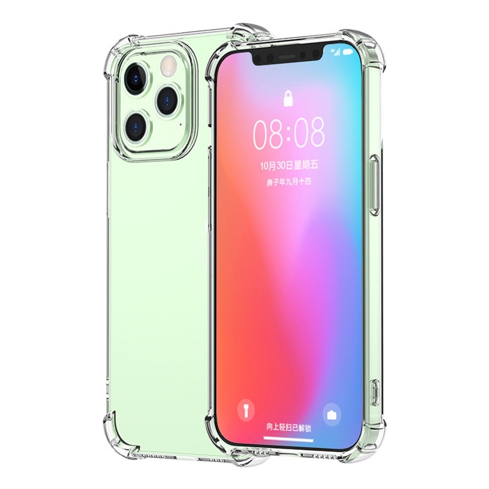 Průhledný gelový obal s vyztuženými rohy na Xiaomi 14T Pro - průhledný