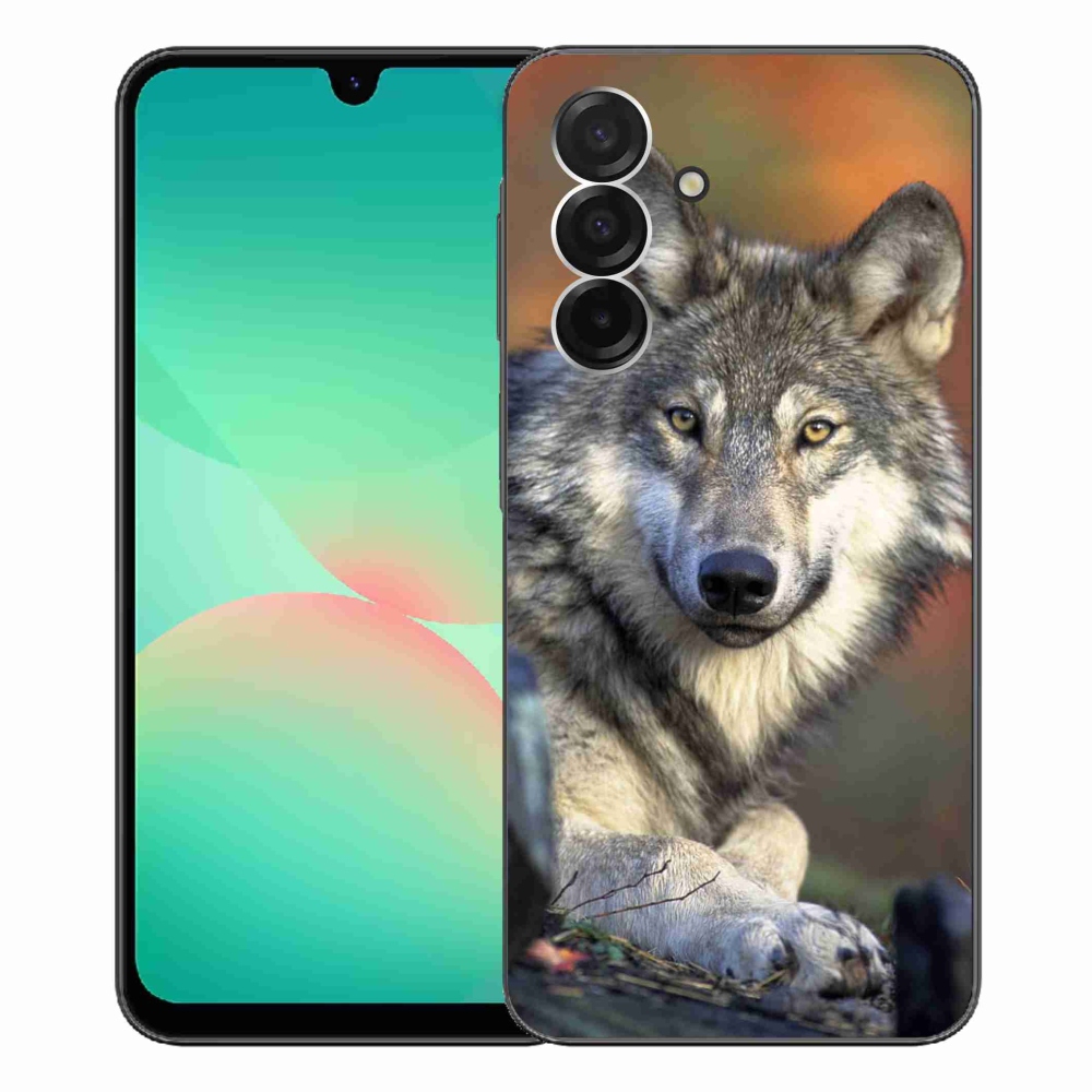 Gelový kryt mmCase na Samsung Galaxy A26 5G - vlk