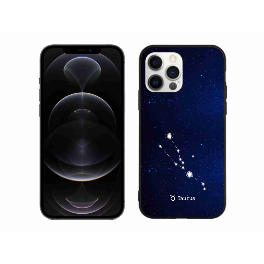 Gelový kryt mmCase na iPhone 12 Pro Max - souhvězdí Býka