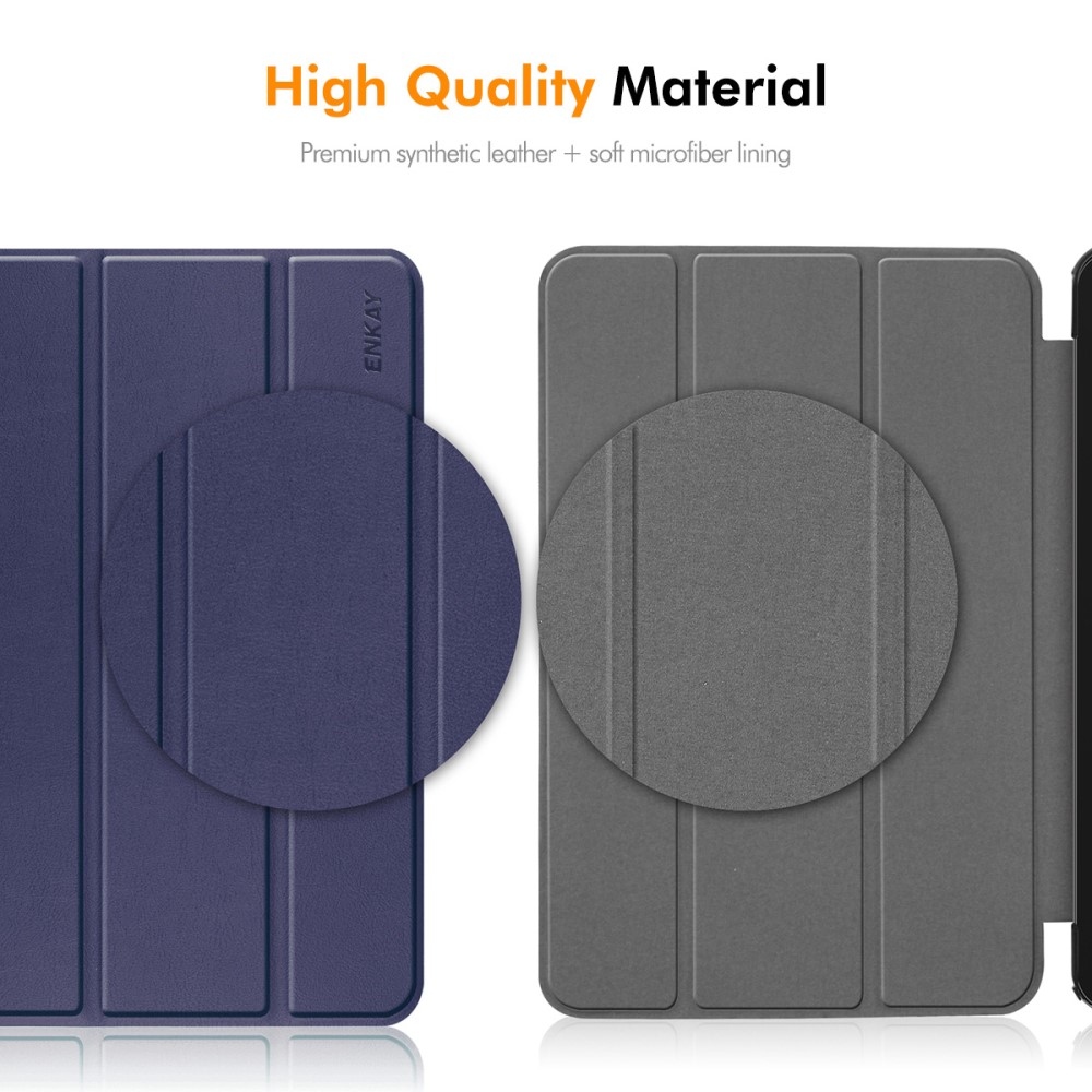 ENK chytré polohovací pouzdro na tablet Xiaomi Pad 7/7 Pro - tmavěmodré