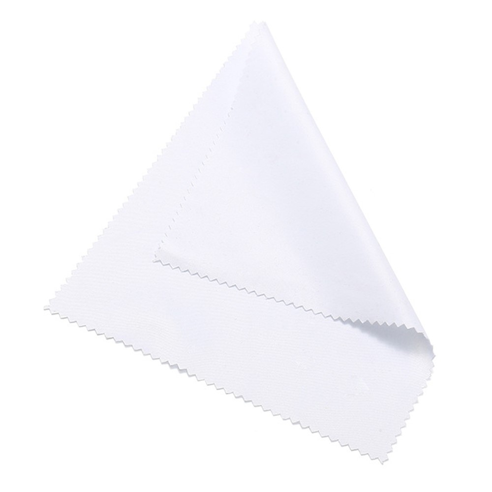 Hadřík z mikrovlákna 13x13 cm na obrazovky a displeje telefonů - bílý