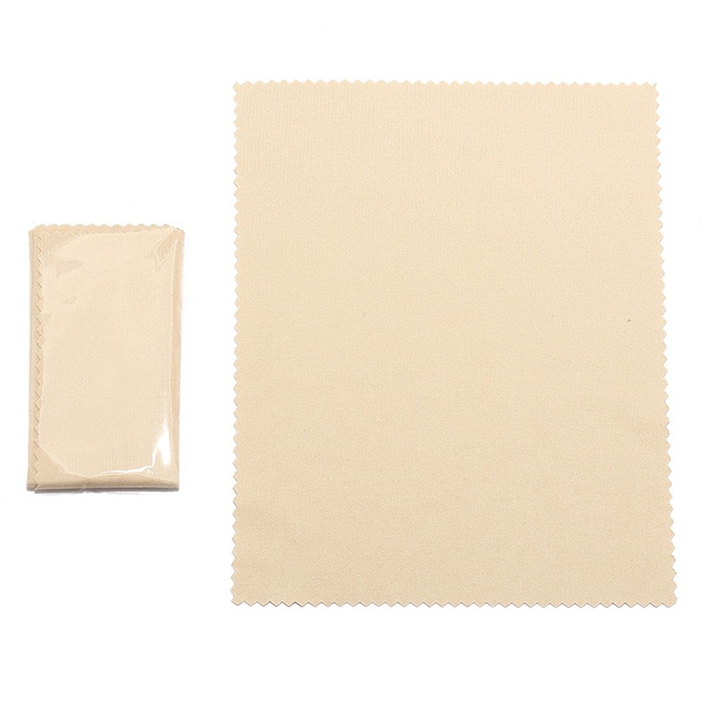 Hadřík z mikrovlákna 15x15 cm na obrazovky a displeje telefonů - béžový