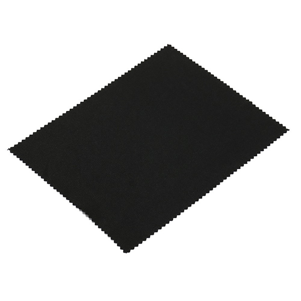 Hadřík z mikrovlákna 15x15 cm na obrazovky a displeje telefonů - černý
