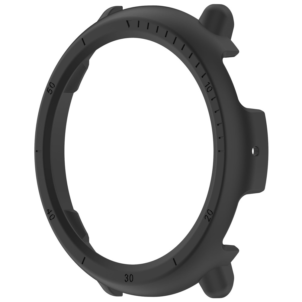Half plastové nasazovací pouzdro na Amazfit Active 2 - černé