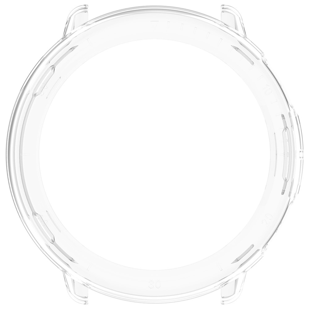 Half plastové nasazovací pouzdro na Amazfit Active 2 - transparentní