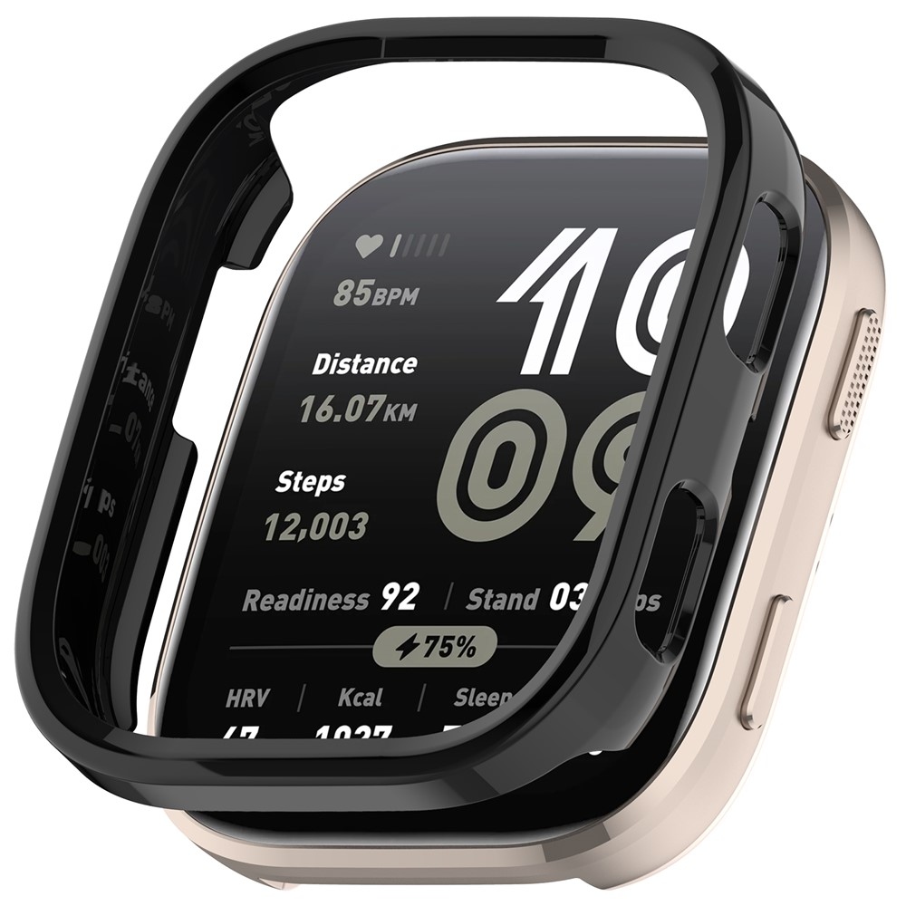 Half plastové nasazovací pouzdro na Amazfit Bip 6 - černé