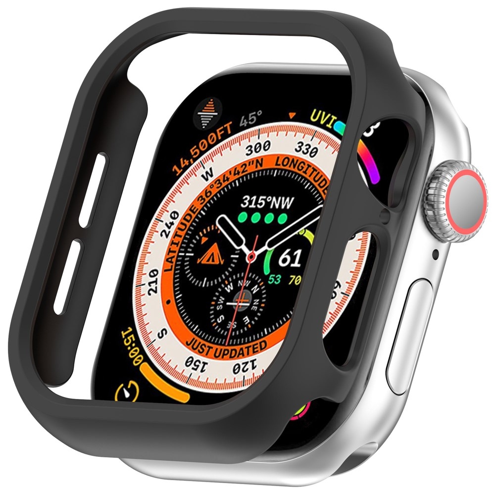 Half plastové nasazovací pouzdro na Apple Watch 11/10 46mm - černé