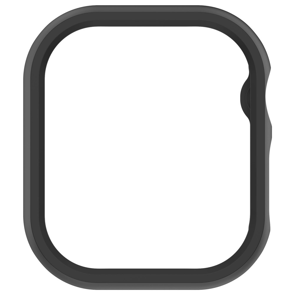 Half plastové nasazovací pouzdro na Apple Watch 11/10 46mm - černé