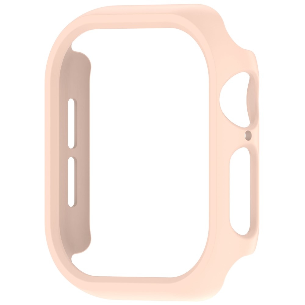 Half plastové nasazovací pouzdro na Apple Watch 11/10 46mm - růžové