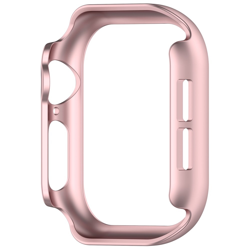 Half plastové nasazovací pouzdro na Apple Watch 11/10 46mm - růžovozlaté