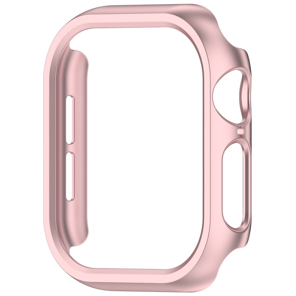 Half plastové nasazovací pouzdro na Apple Watch 11/10 46mm - růžovozlaté