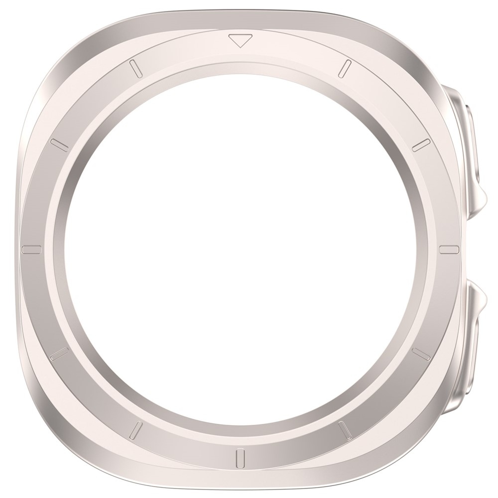 Half plastové nasazovací pouzdro na Samsung Galaxy Watch Ultra (2025) 47mm - béžové