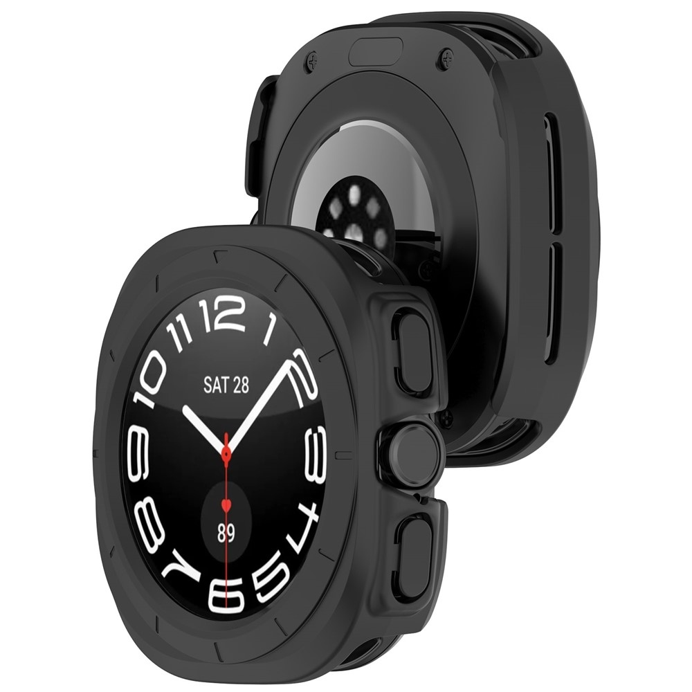 Half plastové nasazovací pouzdro na Samsung Galaxy Watch Ultra (2025) 47mm - černé