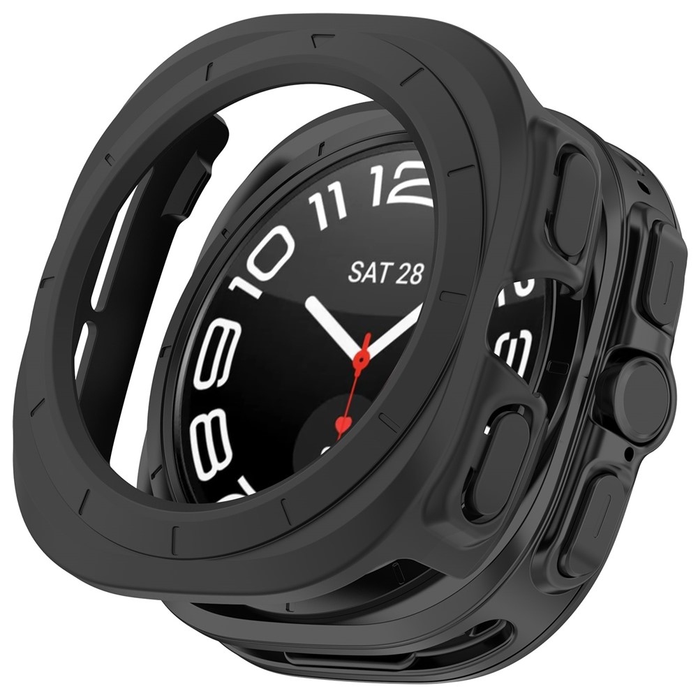 Half plastové nasazovací pouzdro na Samsung Galaxy Watch Ultra (2025) 47mm - černé