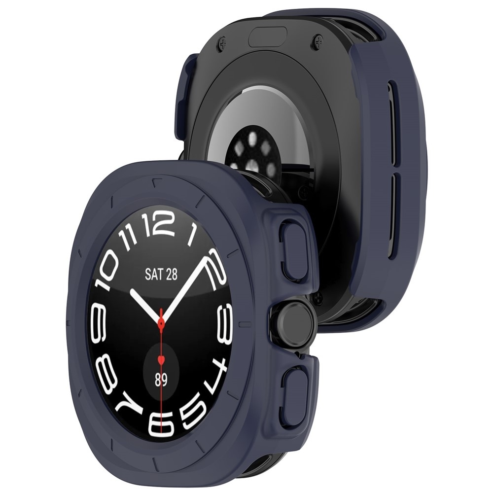 Half plastové nasazovací pouzdro na Samsung Galaxy Watch Ultra (2025) 47mm - modré