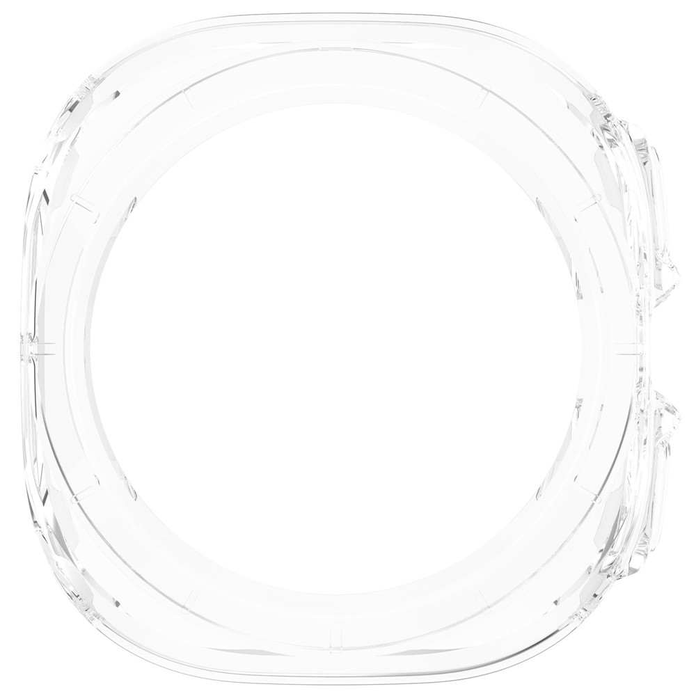 Half plastové nasazovací pouzdro na Samsung Galaxy Watch Ultra (2025) 47mm - průhledné
