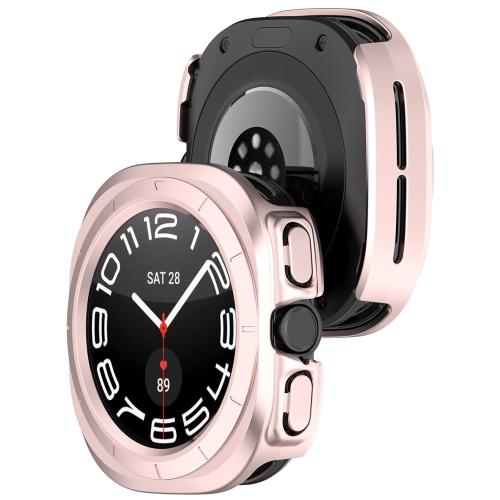 Half plastové nasazovací pouzdro na Samsung Galaxy Watch Ultra (2025) 47mm - růžové