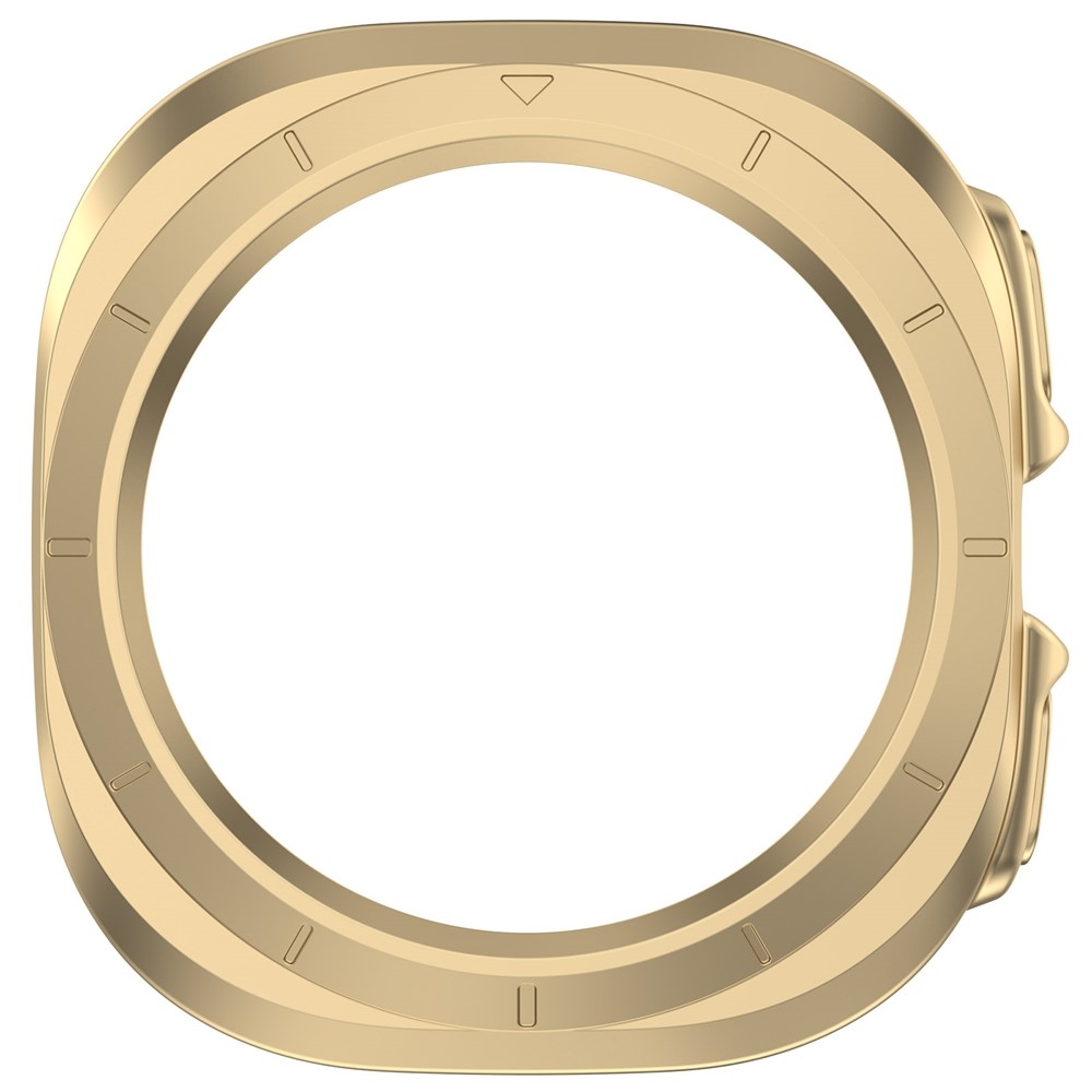 Half plastové nasazovací pouzdro na Samsung Galaxy Watch Ultra (2025) 47mm - zlaté