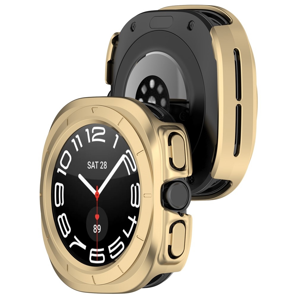 Half plastové nasazovací pouzdro na Samsung Galaxy Watch Ultra (2025) 47mm - zlaté