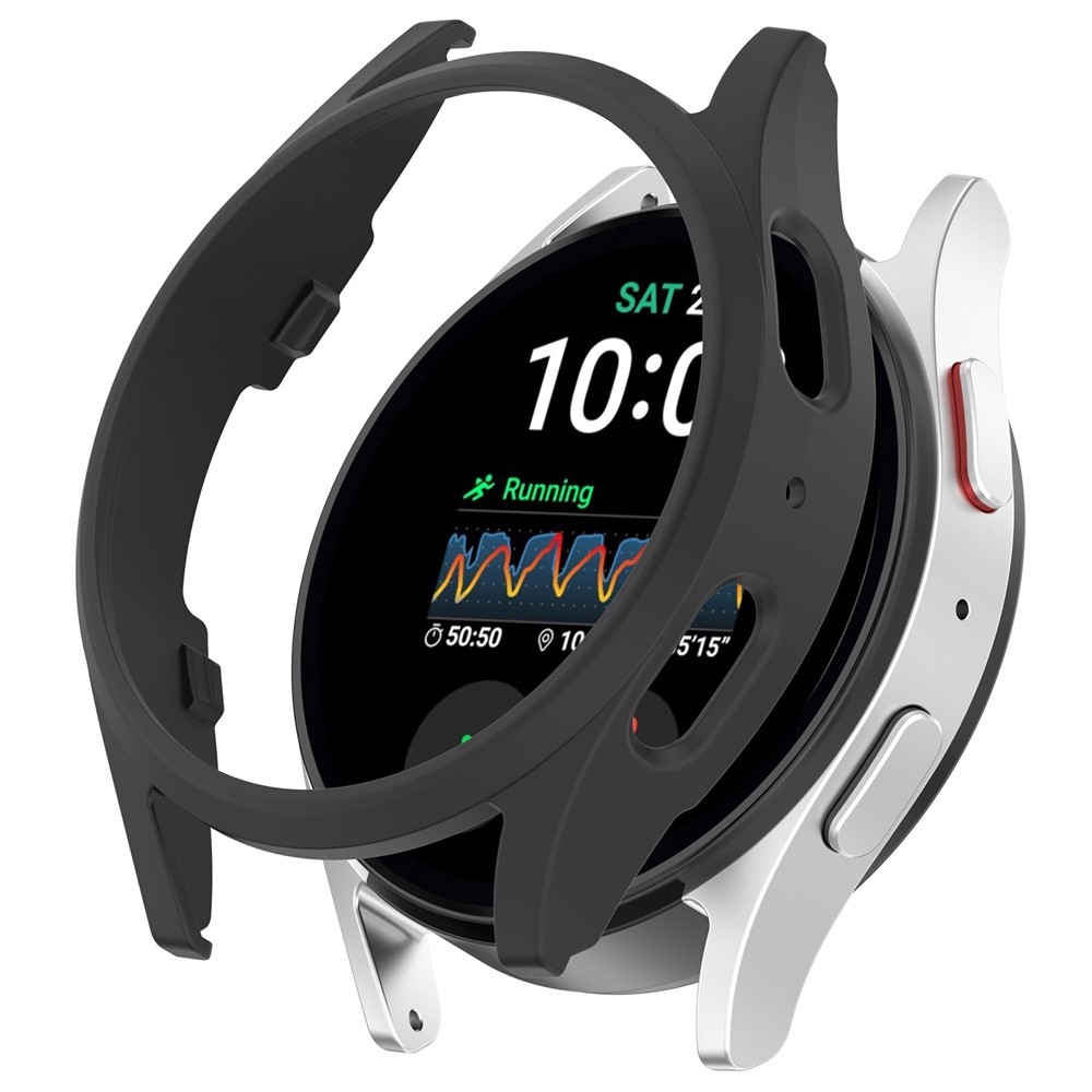 Half plastové nasazovací pouzdro na Samsung Galaxy Watch7 40mm - černé