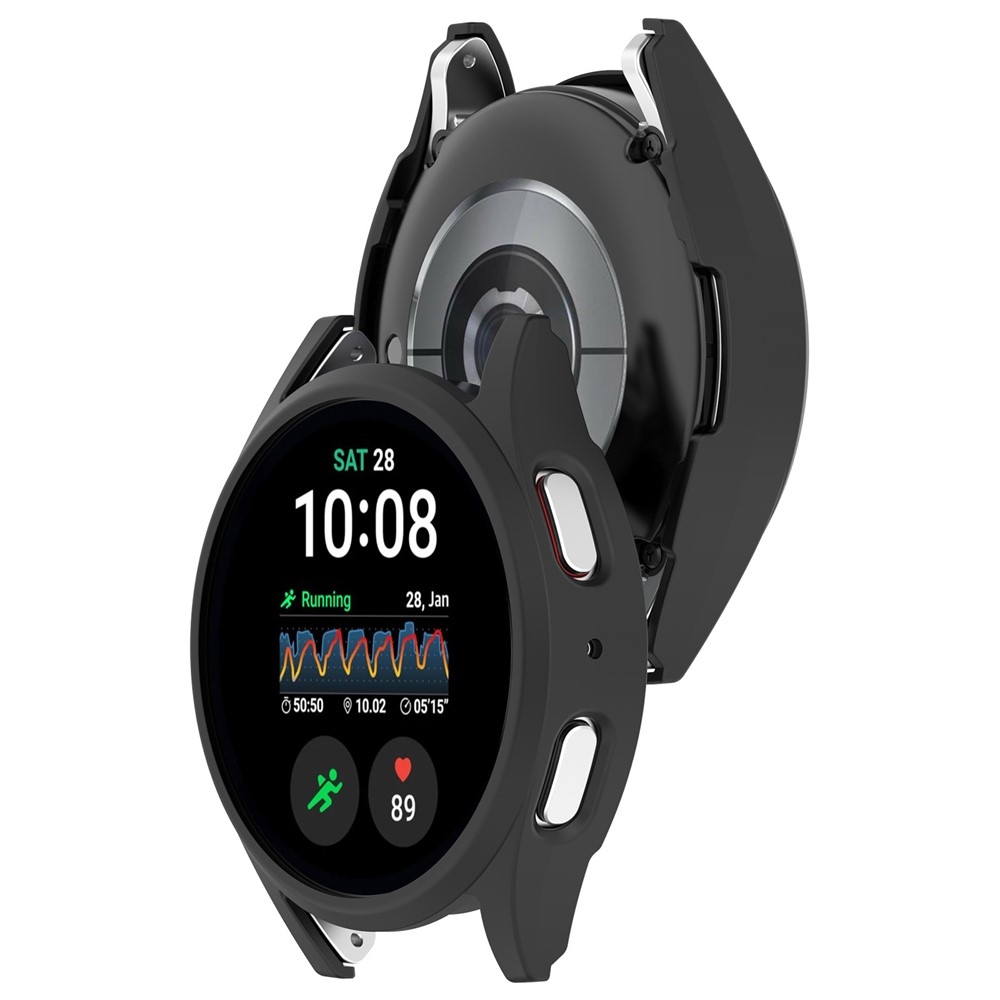 Half plastové nasazovací pouzdro na Samsung Galaxy Watch7 40mm - černé