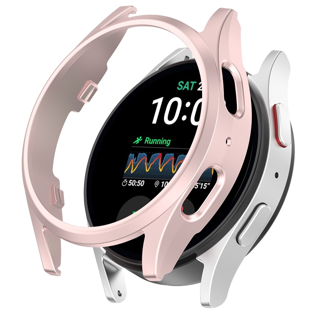 Half plastové nasazovací pouzdro na Samsung Galaxy Watch7 40mm - růžové