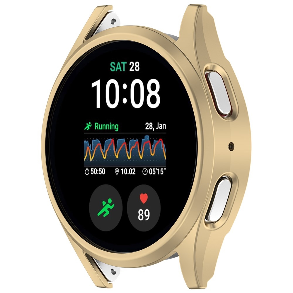 Half plastové nasazovací pouzdro na Samsung Galaxy Watch7 40mm - zlaté