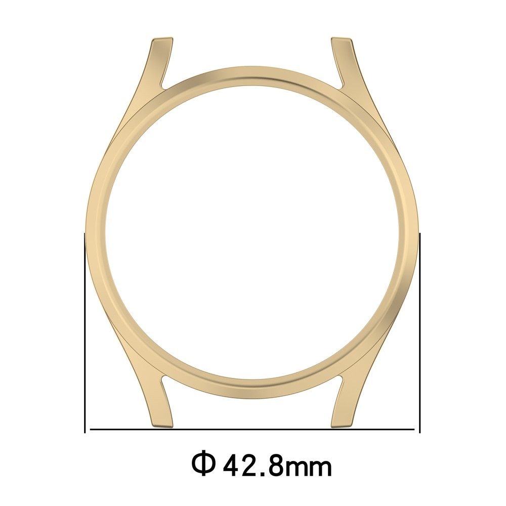 Half plastové nasazovací pouzdro na Samsung Galaxy Watch7 40mm - zlaté