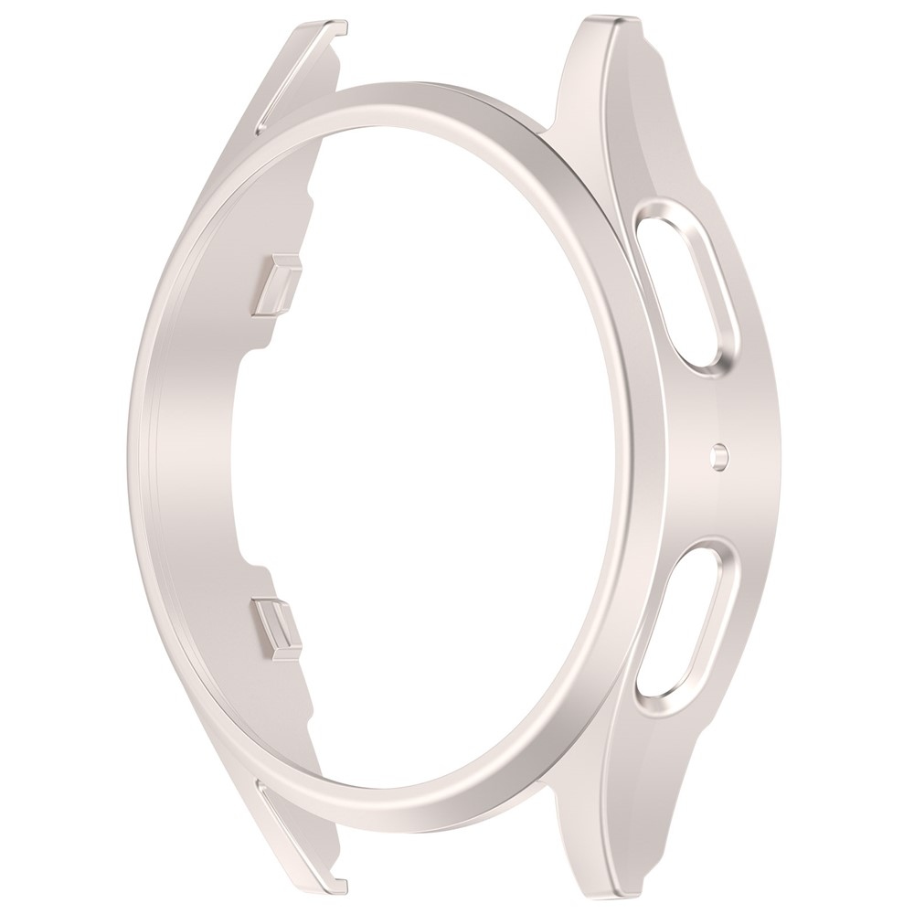 Half plastové nasazovací pouzdro na Samsung Galaxy Watch7 44mm - béžové