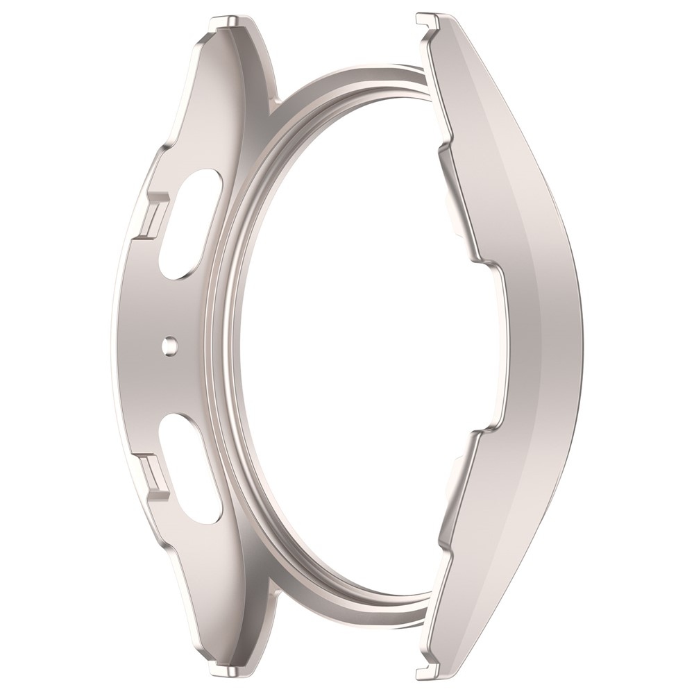 Half plastové nasazovací pouzdro na Samsung Galaxy Watch7 44mm - béžové