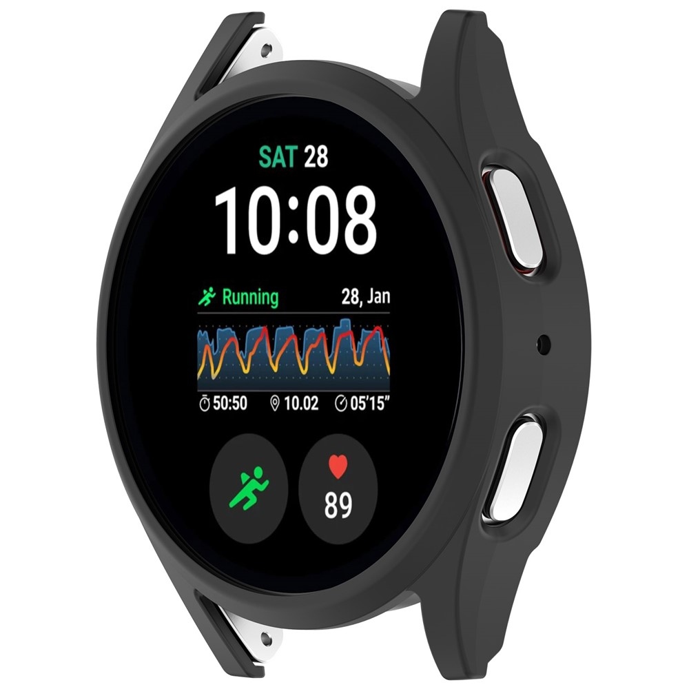 Half plastové nasazovací pouzdro na Samsung Galaxy Watch7 44mm - černé